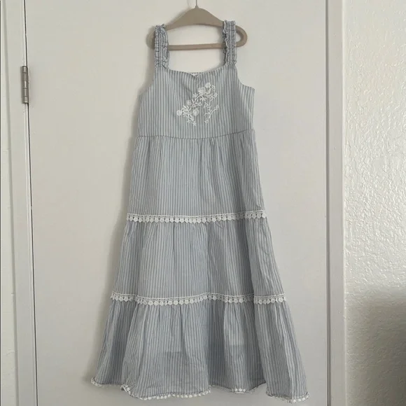 haute hippie blue dress AQUA BLUE HALTER RUFFLE DRESS small main image 0